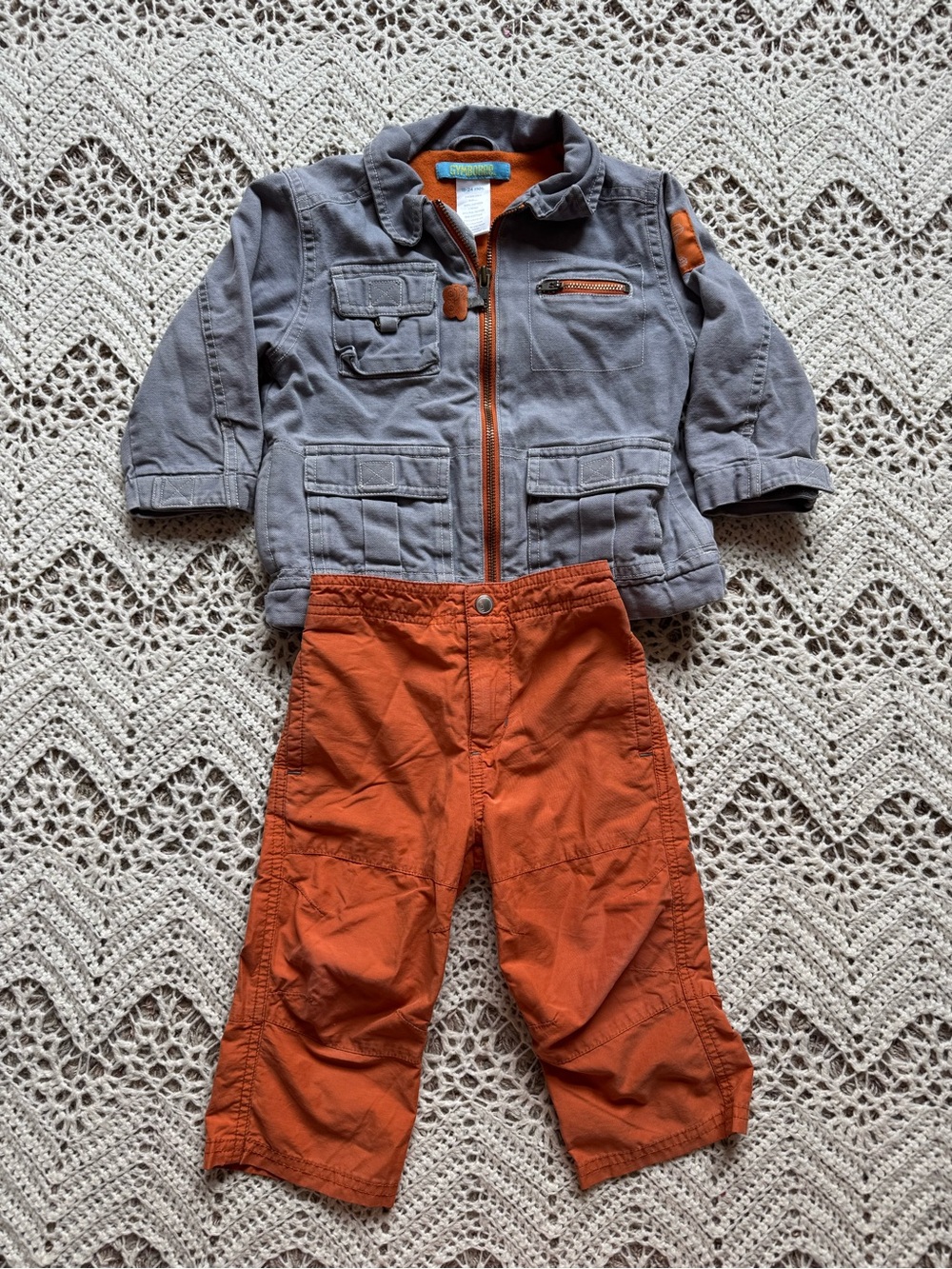 Vintage Gymboree 2004 Thin Air 12-24 Month Boy Collections Jacket Pants